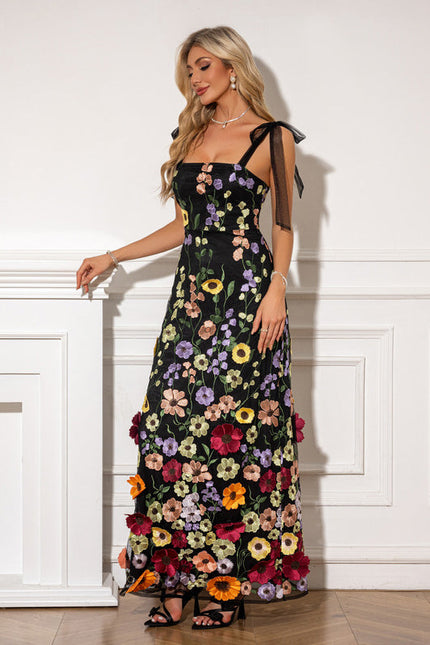 Robe Cocktail Fleur Nocturne - gallery 6