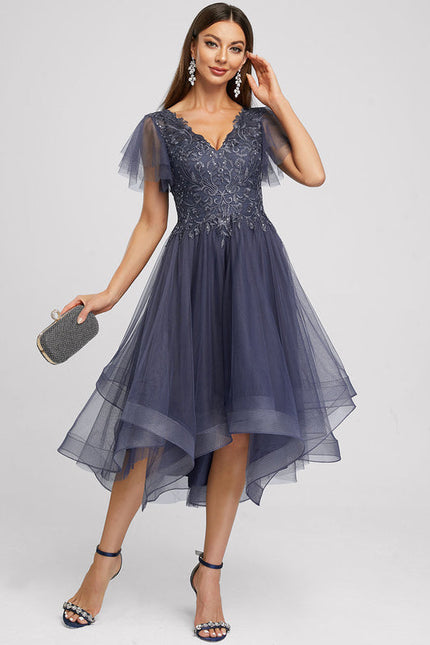 Robe Cocktail Tulle Étoilée - gallery 4