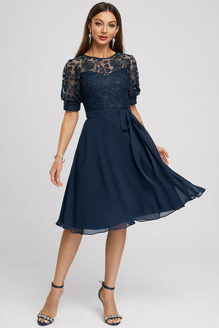 Robe Cocktail Élégante Nocturne - gallery 1