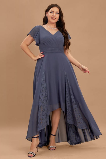 Robe Cocktail Dentelle Dos Nu - gallery 6