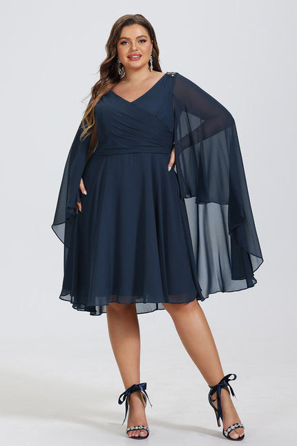Robe Cocktail Voile De Minuit - gallery 5