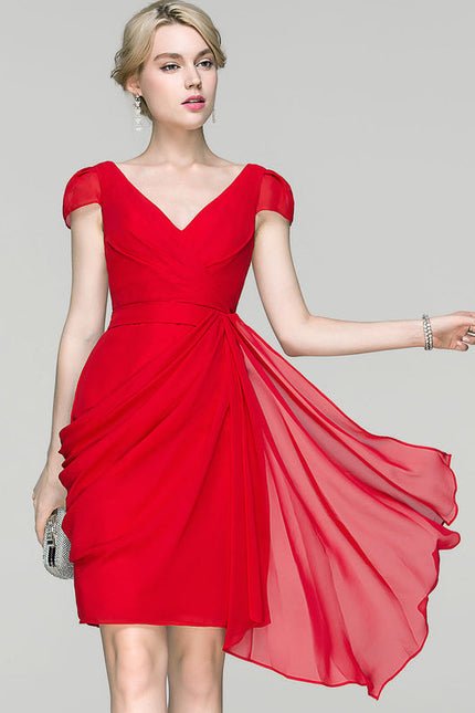 Robe Cocktail Flamboiement Éthéré