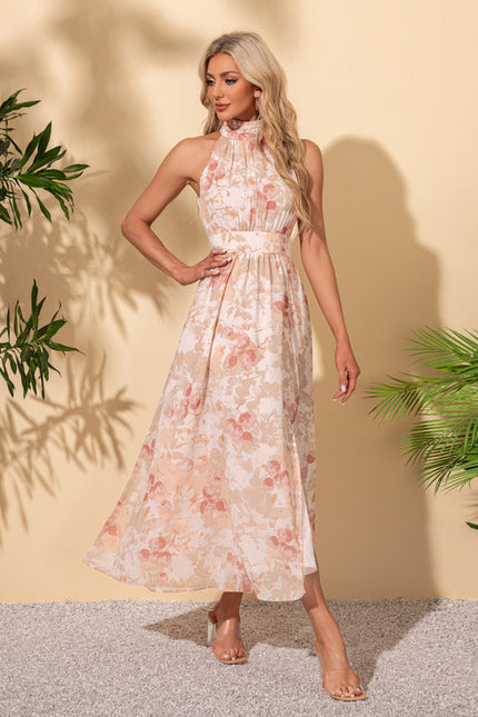 Robe Cocktail Florale Estivale - gallery 3