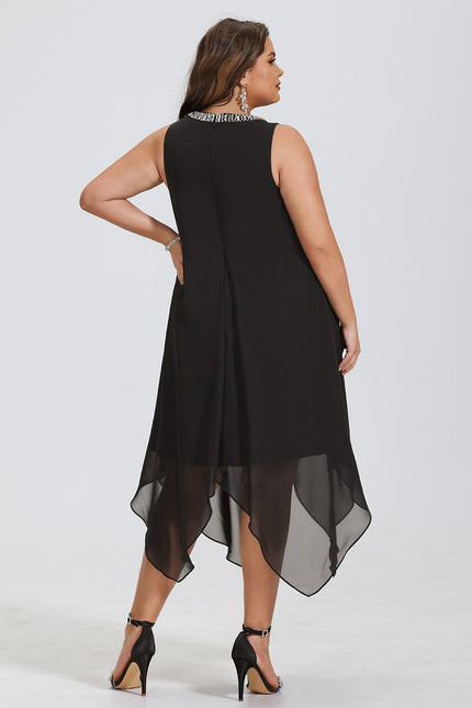 Robe Cocktail Élégance Flottante - gallery 6