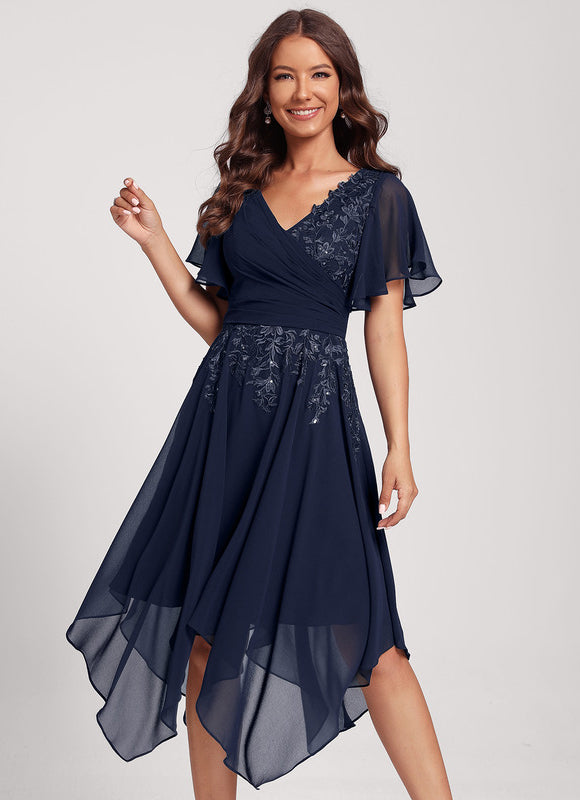 Robe Cocktail Noire Élégante