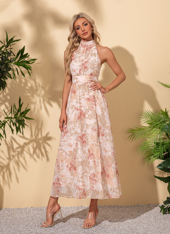 Robe Cocktail Florale Estivale - gallery 1