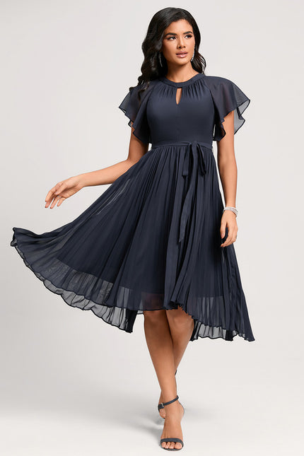 Robe Cocktail Plissée - gallery 1