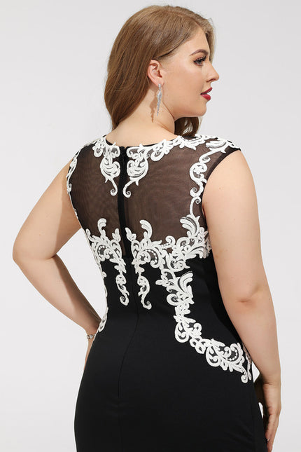 Robe Cocktail Noire Dentelle - gallery 9