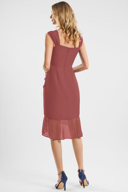 Robe Cocktail Chiffon - gallery 1