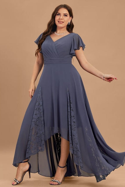 Robe Cocktail Dentelle Dos Nu - gallery 9