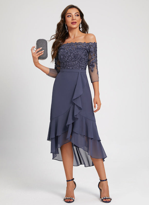 Robe Cocktail Rêve Vaporeux - gallery 3