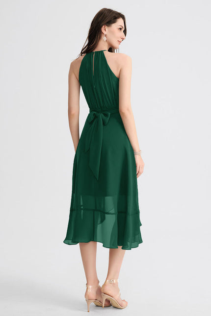 Robe Cocktail Élégance Verdoyante - gallery 1