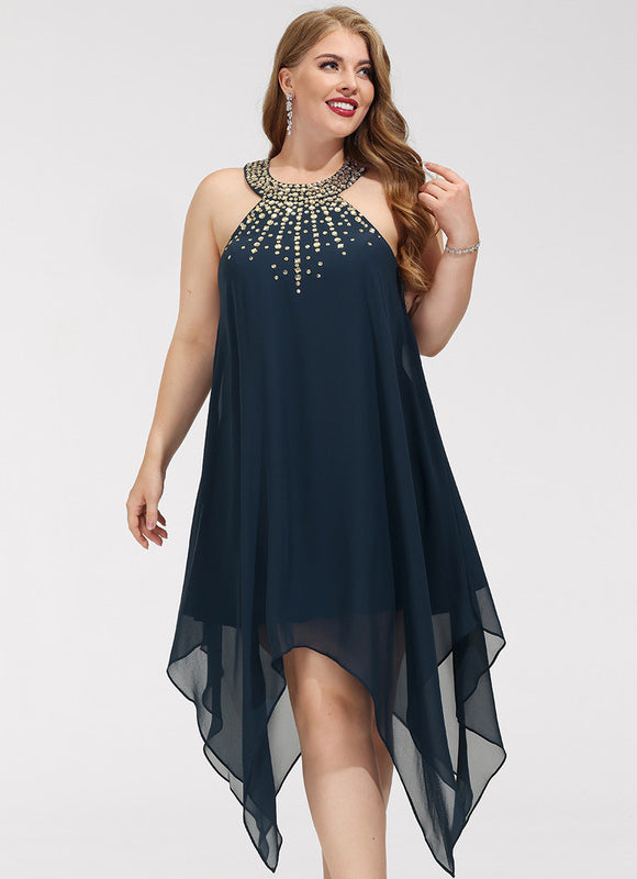 Robe Cocktail Nuit Étoilée - gallery 4