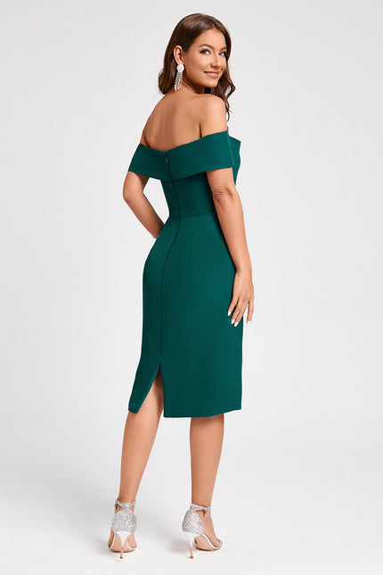 Robe Cocktail Épaule Libre - gallery 1