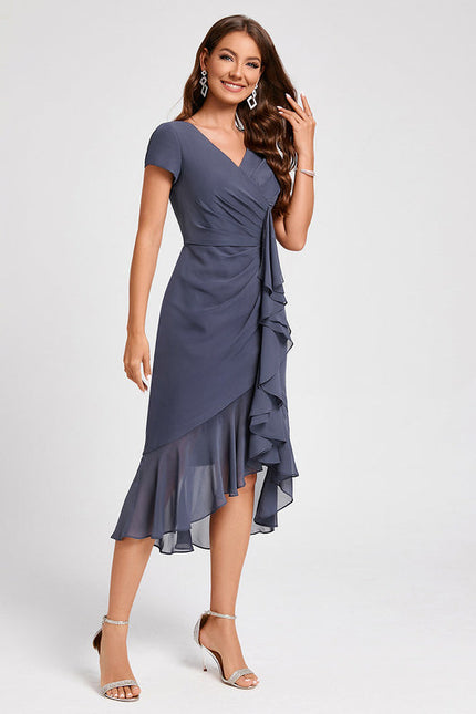 Robe Cocktail Aérienne Chic - gallery 2