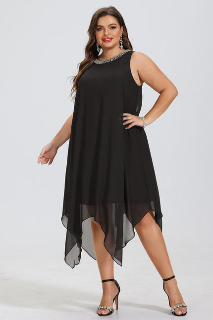 Robe Cocktail Élégance Flottante - gallery 5