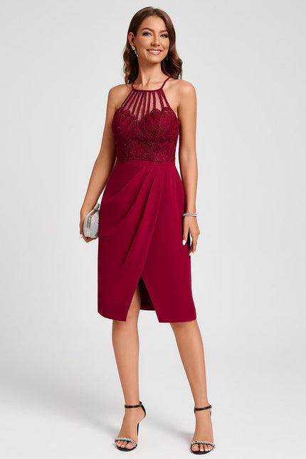 Robe Cocktail Élégance Marine - gallery 4