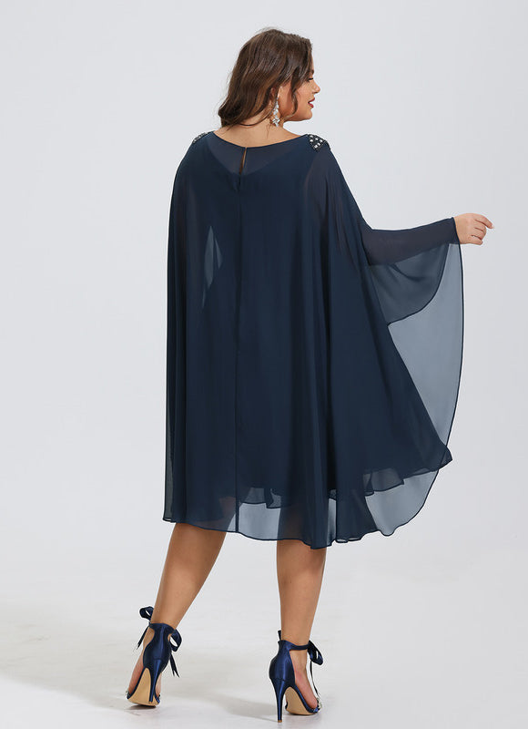 Robe Cocktail Voile De Minuit - gallery 8